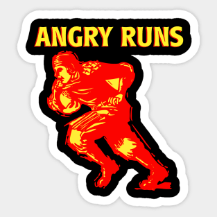 the-angry-runs-transparent Sticker